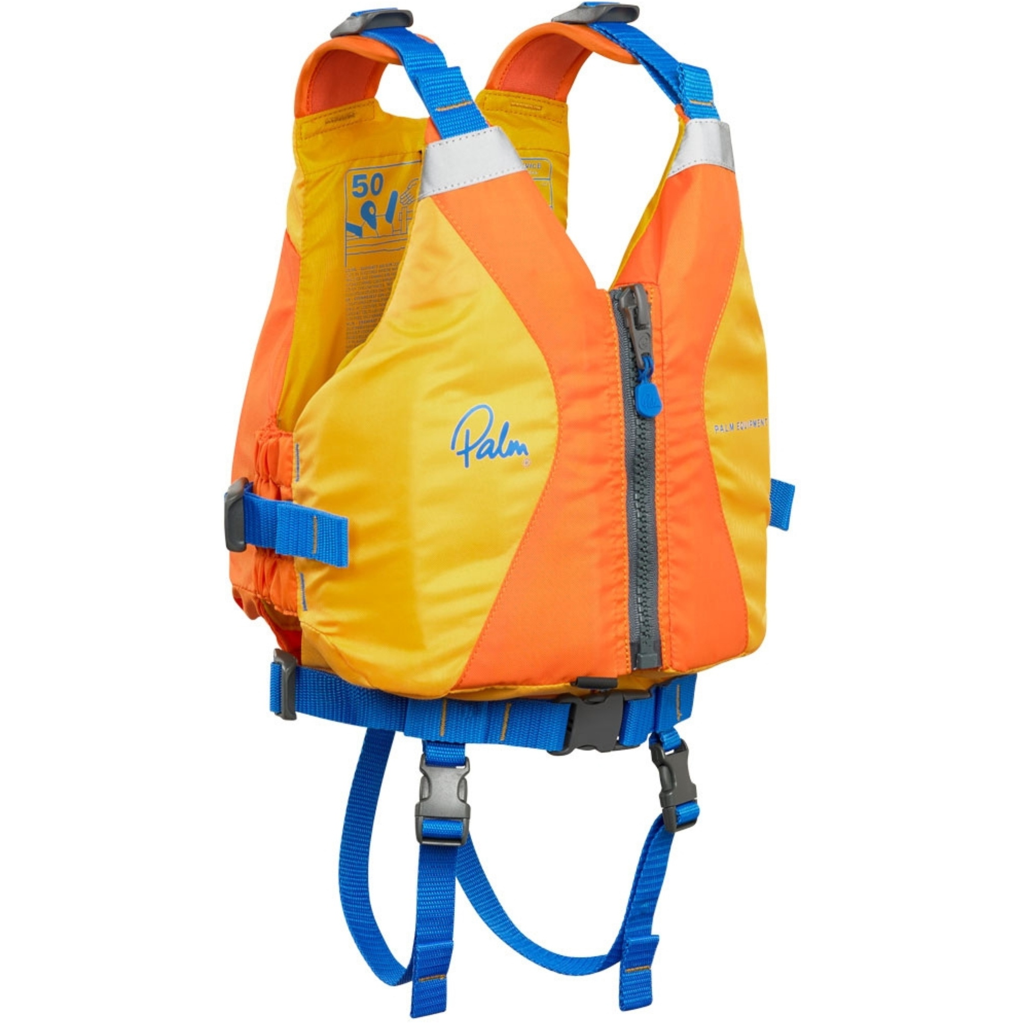 2026 Palm Junior Quest PFD Drijfhulpmiddel 13277 Sherbet / Yellow